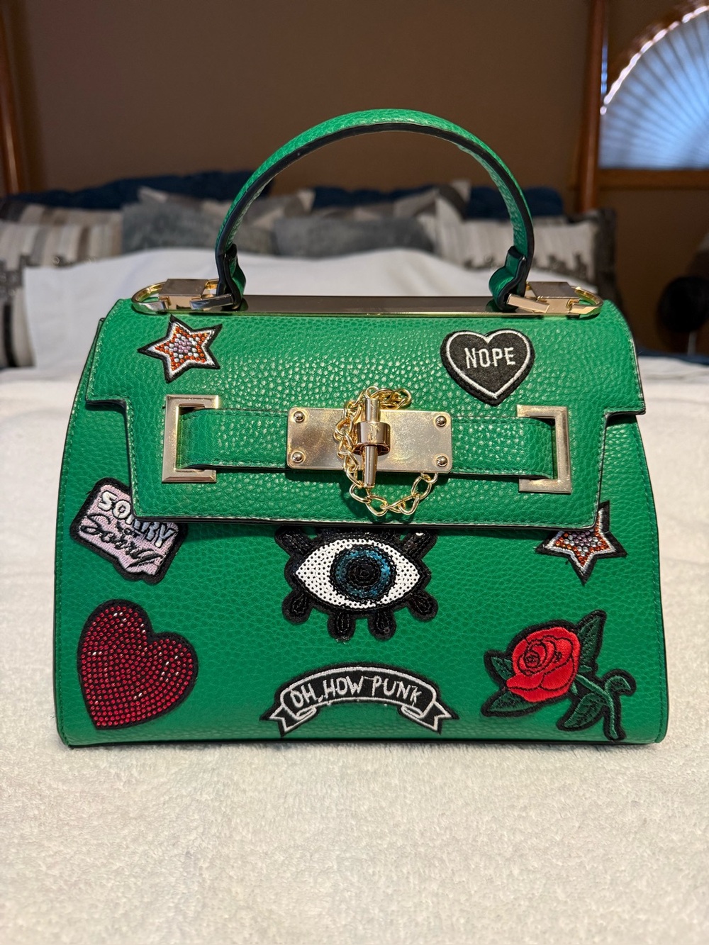 Aldo top handle purse